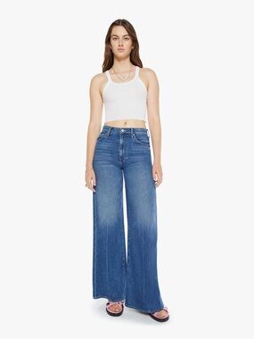 MOTHER Undercover Sneak Wide Leg Jeans